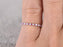 .25 Carat Round Cut Ruby and Diamond Wedding Ring Band in White Gold