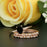 2 Carat Oval Cut Black Diamond and Diamond Trio Wedding Ring Set in Rose Gold Elegant Ring