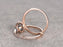2 Carat Oval Cut Aquamarine and Diamond Halo Wedding Ring Set in Rose Gold