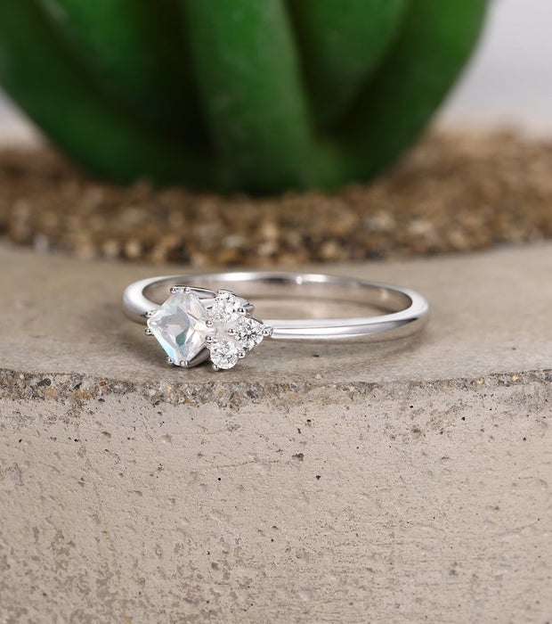 4 Stone Round Cut Diamond Ring – SerenaJewellery