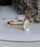 Antique 1.25 Carat Pear Shape Rainbow Moonstone Solitaire Engagement Ring in Yellow Gold