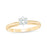 0.25 CT. T.W. Round Cut Diamond Vintage Engagement Ring