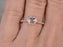 Perfect Heart Shape 1.50 Carat Morganite and Diamond Engagement Ring in Rose Gold