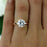 Final Sale: 3 Carat Round Cut Six Prongs Solitaire Engagement Ring in Rose Gold Over Sterling Silver