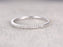 .25 Carat Semi Eternity Wedding Ring Band for Women in White Gold