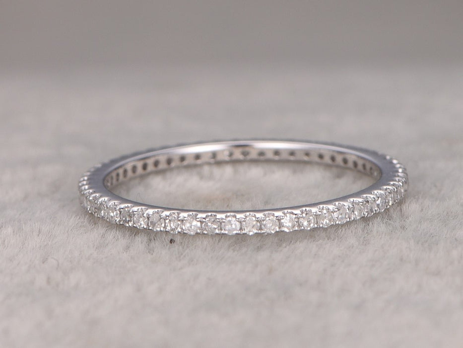 .50 Carat Round Cut Diamond Wedding Ring Band Eternity in White Gold