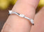 .25 Carat Marquise Diamond Wedding Leaf Design Ring Band in White Gold