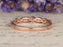 Bestselling 0.25 Carat Artdeco Round Cut Diamond Wedding Ring Band in Rose Gold