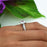 2 Carat Princess Cut Wide Solitaire Engagement Ring in White Gold Over Sterling Silver