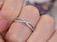 .50 Carat infinity Round Cut Diamond Wedding Ring Band in White Gold
