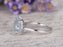 2.50 Carat Huge Cushion Cut Aquamarine and Diamond Halo Engagement Ring in White Gold