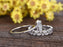 Beautiful 2.25 Carat Cushion cut Aquamarine and Diamond Trio Wedding Art deco Ring Set in White Gold