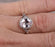 1.25 Carat Morganite and Diamond Engagement Ring in White Gold