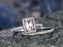 2 Carat Emerald Cut Morganite and Diamond Halo Wedding Bridal Set in White Gold