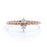 6 Stone Diamond Cluster Stacking Ring in Rose Gold