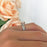 Classic 1.25 Carat Oval Cut Solitaire Wedding Ring Set in White Gold over Sterling Silver