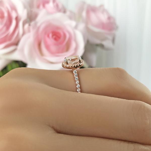 Square oval hotsell engagement ring