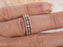 1 Carat Round cut Diamond Trio Wedding Ring Band set for Her in Rose Gold