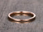 .35 Carat Semi Eternity Round Cut Diamond Wedding Ring band in Rose Gold