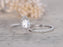 1.50 Carat Marquise Cut Moissanite and Diamond Wedding Ring Set in 9k White Gold
