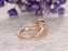 Limited Time Sale 1.50 Carat Round Cut Split Shank Morganite and Diamond Halo Engagement Ring in Rose Gold