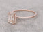 Antique Art Deco 1.50 Carat Emerald Cut Moissanite and Diamond Engagement Ring for Women in White Gold