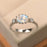 Trilogy 1.25 Carat Oval Cut Blue Moonstone and Diamond Prong Setting Engagement Ring in White Gold