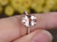 Antique 1.50 Carat Oval Cut Morganite and Diamond Engagement Ring in Rose Gold
