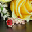 Vintage 2 Carat Round Cut Ruby and Diamond Wedding Ring Set in 9k Rose Gold