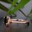 Elegant 1.25 Carat Oval Cut Black Diamond and Diamond Engagement Ring in Rose Gold