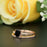 1.5 Carat Oval Cut Black Diamond and Diamond Wedding Ring Set in 9k White Gold Elegant Ring