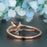 Designer 1.25 Carat Cushion Cut Peach Morganite and Diamond Engagement Ring in Rose Gold