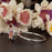 Stunning 1.25 Carat Cushion Cut Peach Morganite and Diamond Engagement Ring in White Gold