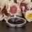 2 Carat Cushion Cut Halo Ruby and Diamond Wedding Ring Set in 9k White Gold Designer Ring