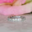 1 Carat Twelve Stones  Wedding Band in White Gold over Sterling Silver