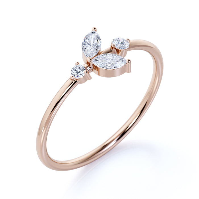 Sunburst Circular Ring, Sunburst Delicate Ring, Dainty Delicate Ring –  Hello Luxy