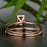 Dazzling 1.50 Carat Black Emerald Cut  Black Diamond and Diamond Wedding Ring Set in Rose Gold