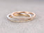 1 Carat trio Wedding Ring Bands in White, Yellow and Rose Gold for Women