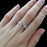 1.25 Carat Vine Eternity Wedding Band in White Gold over Sterling Silver
