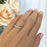 0.5 Carat Milgrain Engraved Contour Wedding Band in Sterling Silver