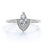 1.25 Carat Marquise Fire Moissanite & Diamond Vintage Milgrain Wedding Ring in Rose Gold