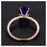 Limited Time Sale: 1.25 Carat Blue Sapphire and Diamond Engagement Ring