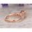Limited Time Sale: 1.25 Carat Peach Pink Morganite and Diamond Engagement Ring