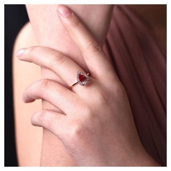 Diamond ruby shop ring designs