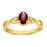Lovely 1.1 Carat Ruby and Diamond Infinity Ring Diamond Wedding Ring